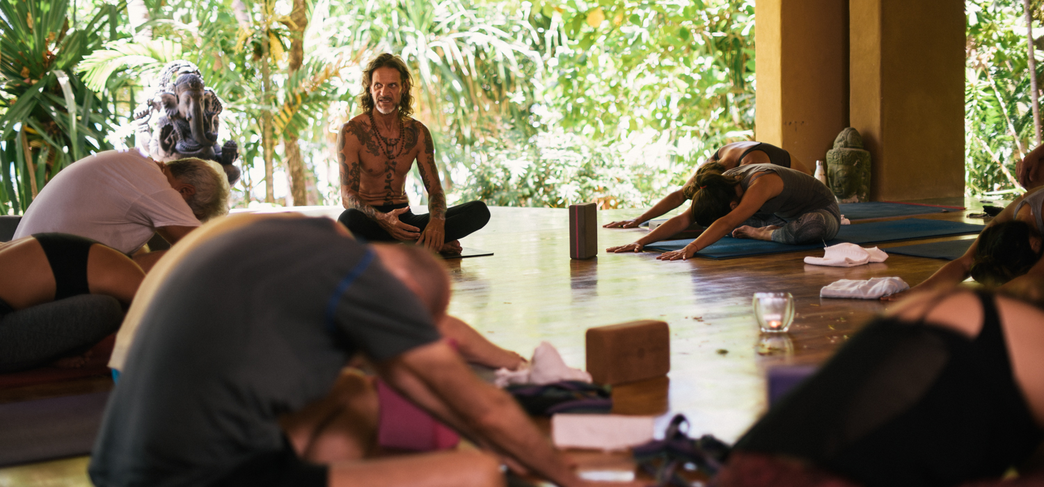 Yoga at Florblanca with Stefano